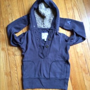 American Eagle outfitters wool hooded  jacket